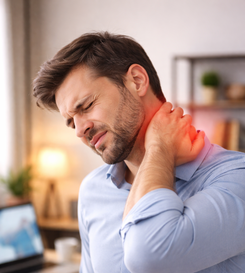 Coussin chauffant massant pour la nuque et les épaules